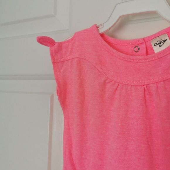 5/$10 Oshkosh B'gosh short sleeve onesie a size 6 m - Picture 3 of 6